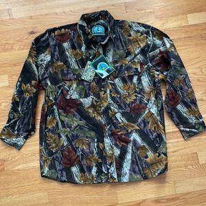 Master Sportsman Rugged Outdoor Gear by Prestige, Lined Long Sleeve Size L